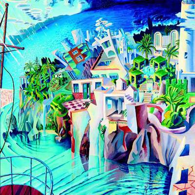  La isla  (1977), de Chema Cobo y Guillermo Pérez Villalta.