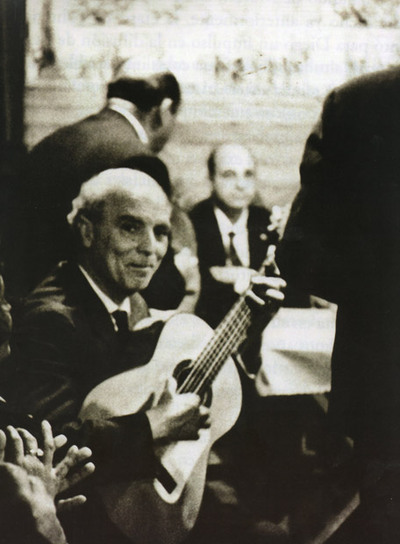 El guitarrista Diego del Gastor.