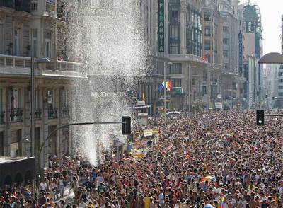 El multitudinario desfile multicolor