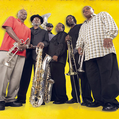 Componentes de la Dirty Dozen Brass Band.