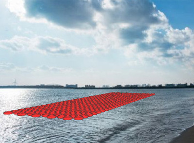 Instalación  Ritmo H2O1,  del Colectivo Paranoia.