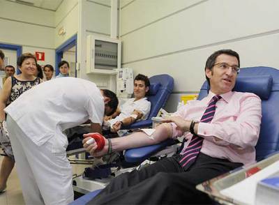 Feijóo: "Dono lo que me queda"