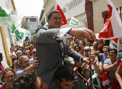 El PSOE desbanca a IU en La Algaba