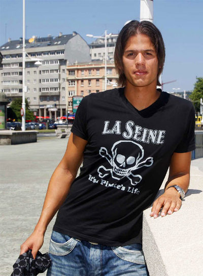 El futbolista Zé Castro en la pretemporada del Deportivo de La Coruña.