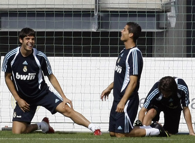Primer entrenamiento de Kaká
