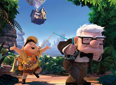 Una imagen de  Up,  el nuevo largometraje de Pixar.