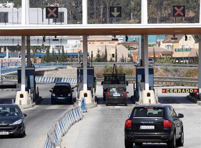 El peaje de San Pedro sale gratis hasta el domingo