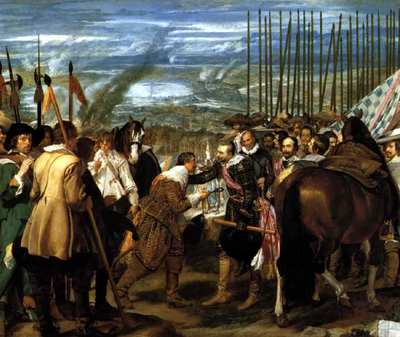   La rendición de Breda   o   Las lanzas   (1635), de Velázquez, del Museo del Prado.
