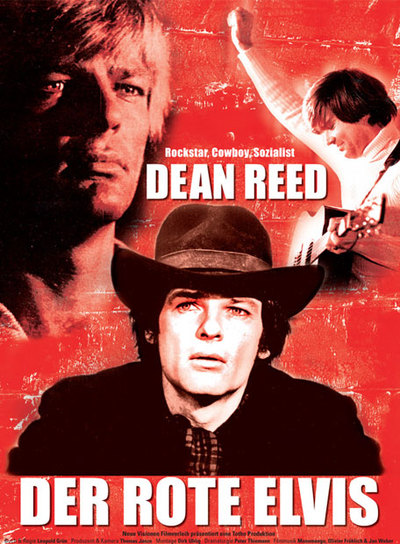 Cartel del documental alemán  El Elvis rojo .