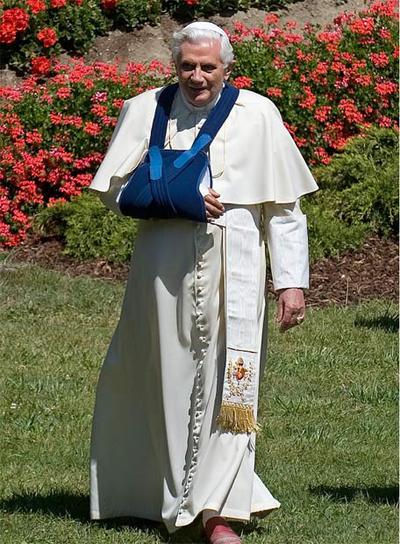 El Papa Benedicto XVI.
