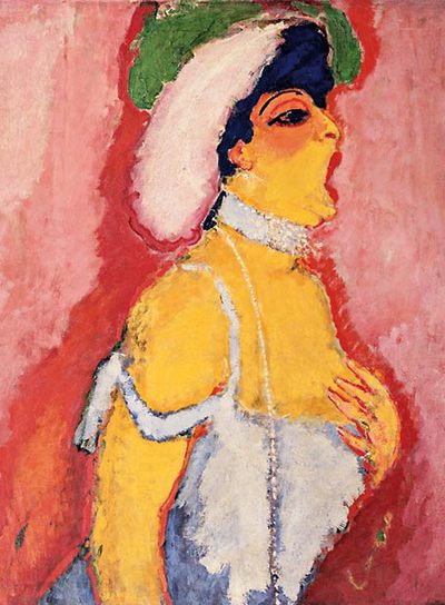 'Cantante soprano' (1908), del pintor holandes Kees van Dongen