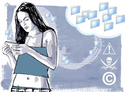 Un 69% de internautas ha almacenado información en la Red.