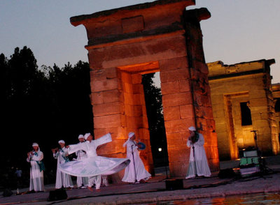 El templo de Debod 'vuelve' a Egipto