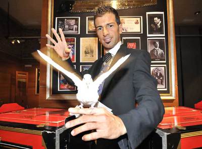 Murphy, uno de los magos de la nueva generación, en el centro cultural Galileo.