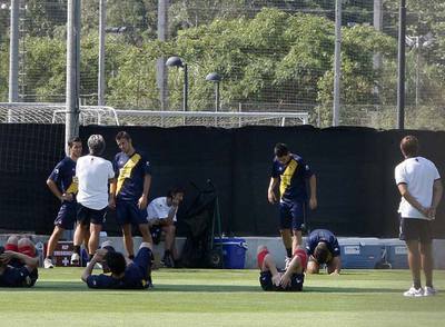 El Espanyol reanuda a puerta cerrada los entrenamientos
