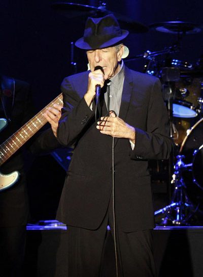 La poesía de Leonard Cohen abarrota Castrelos