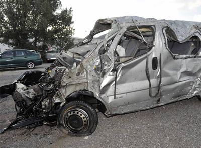 Accidente mortal camino del tajo