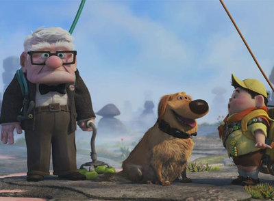 Fotograma de  Up,  el último filme de Pixar.