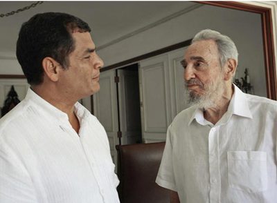 El comandante Fidel aparca el uniforme