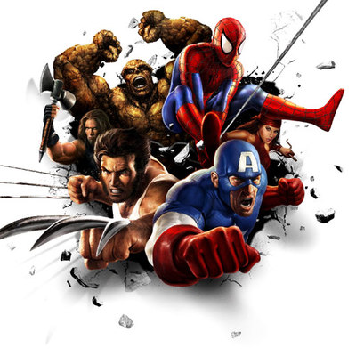 Imagen del videojuego  Marvel: ultimate alliance. 