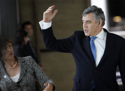 El primer ministro británico, Gordon Brown.