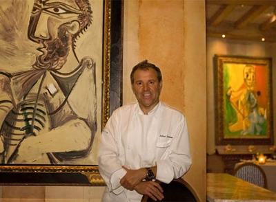 El  chef  Julián Serrano.