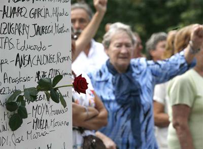 RECUERDO A LAS VÍCTIMAS DEL FRANQUISMO