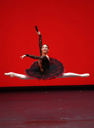 Tamara Rojo durante su actuación en  Don Quijote .