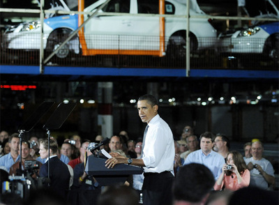 OBAMA, OPTIMISTA EN GENERAL MOTORS