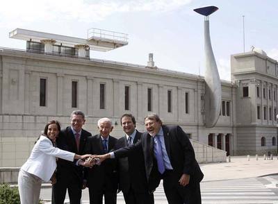 Barcelona se une a la corazonada olímpica