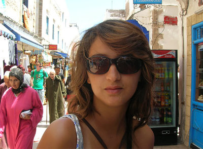 La periodista Zineb el Rhazaoui.