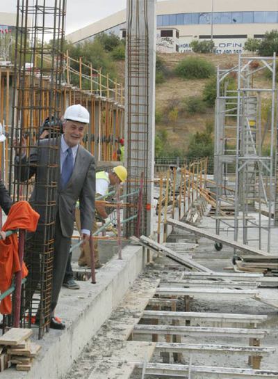 Griñán visita obras del Proteja en Córdoba