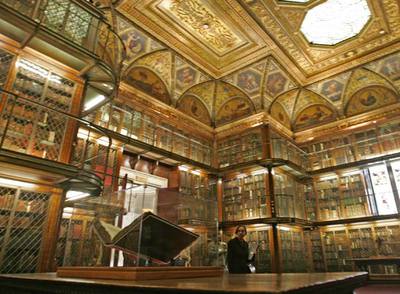 En la Morgan Library 