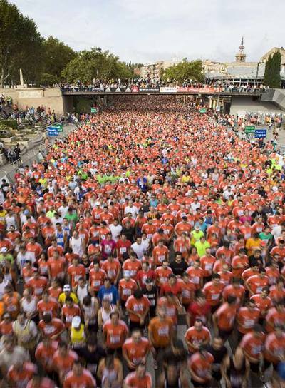 La Cursa de la Mercè saca a la calle a 10.000 corredores
