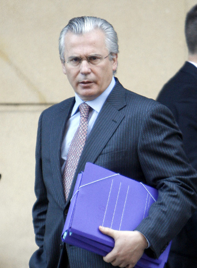 El juez de la Audiencia Nacional Baltasar Garzón.