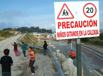 Aviso preventivo en las obras del AVE