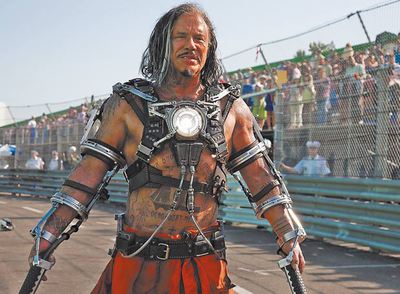  Mickey Rourke, en el papel del Ivan Vancko (Whiplash), en 'Iron Man 2 