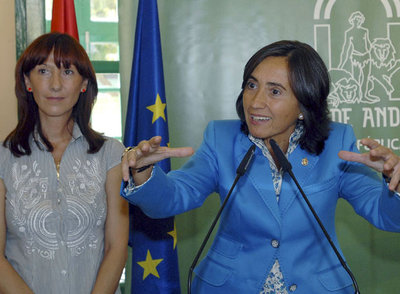 Rosa Aguilar inaugura la renovada estación de autobuses de Jaén