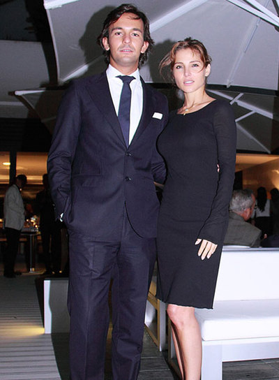 Alfredo Bataller, consejero delegado de Sha, con Elsa Pataky.