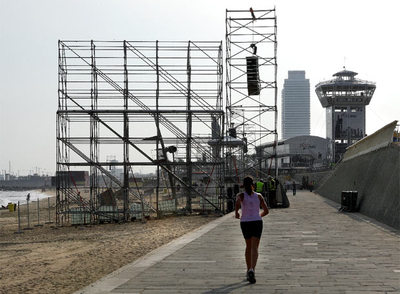 Todo listo para la Festa al Cel