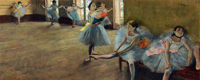  Clase de danza  (1880), una de las obras de Edgar Degas que se exhibirán en el Museo Picasso.