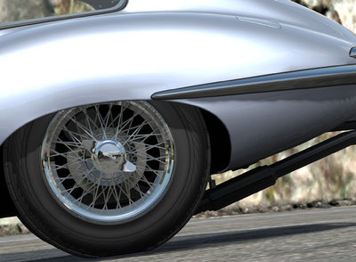 Reproducción de un Jaguar en 'Forza Motorsport'.