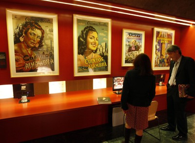 Un aspecto de la exposición dedicada a Washington Irving en la Alhambra.