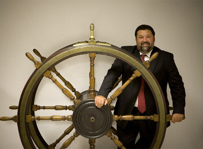 El ministro de Justicia, Francisco Caamaño, llevando, el pasado martes, el timón de su departamento.