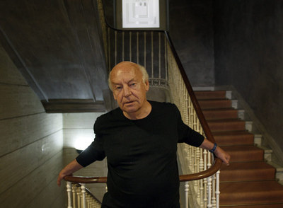 El autor uruguayo Eduardo Galeano, la semana pasada en Madrid.