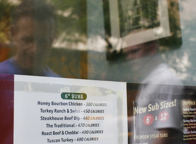 En Nueva York, los restaurantes deben informar de las calorías que tiene cada plato del menú.