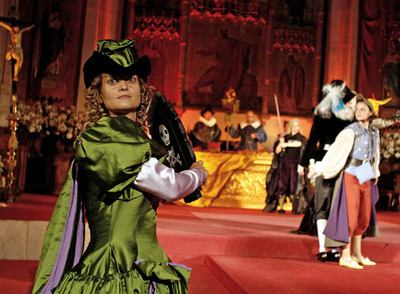 Los siete pecados capitales en el altar de Los Jerónimos