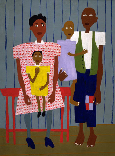  Folk family,  de William H. Johnson.
