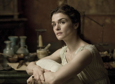 Rachel Weisz, que encarna a Hypatia en la película  Ágora.  