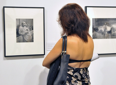 Una de las piezas de la exposición en la sede del CAF del fotógrafo Eugene Smith.